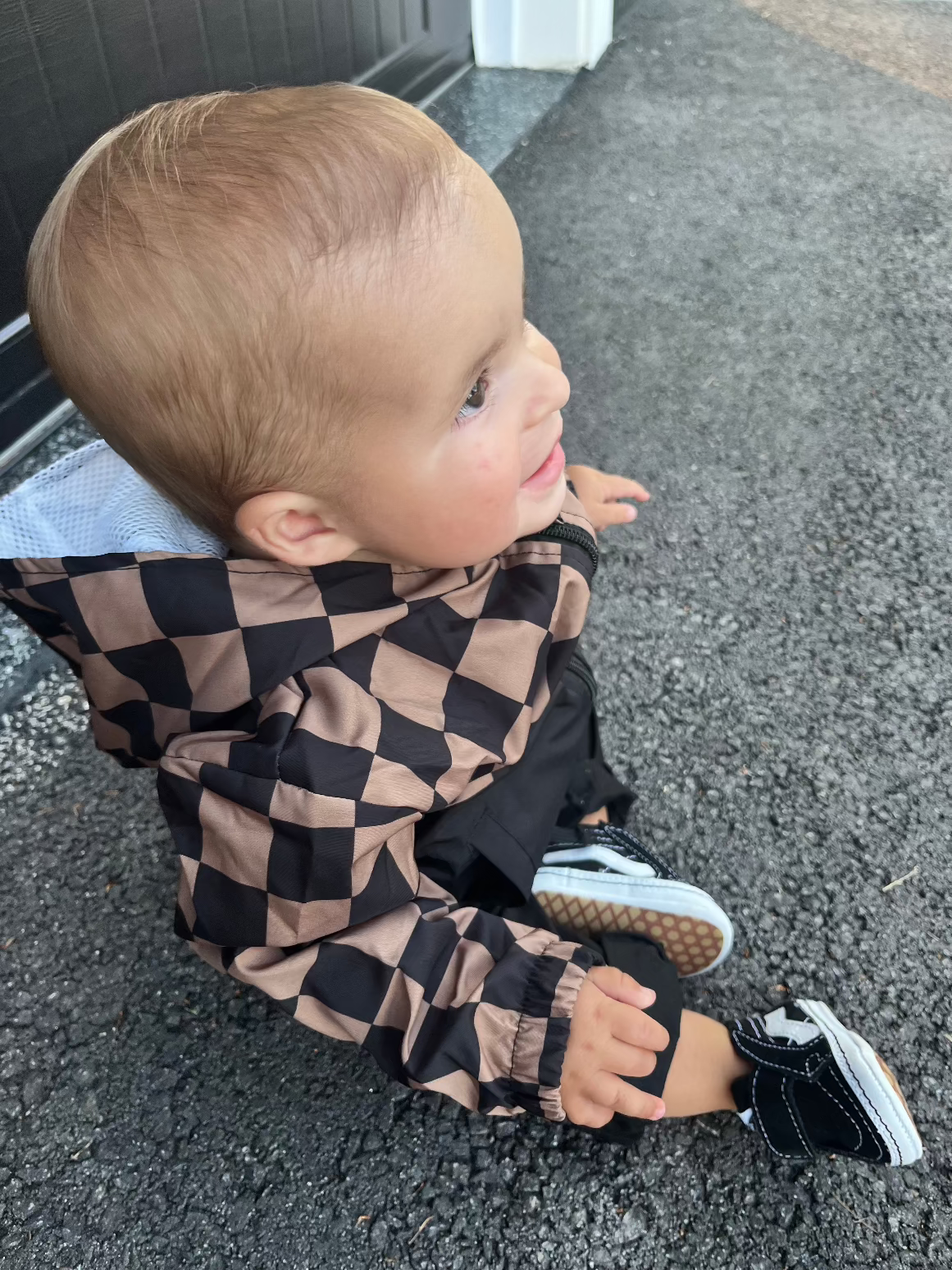 Checkered Fall Jacket | Little Ripper Windbreaker - Rippers & Rascals