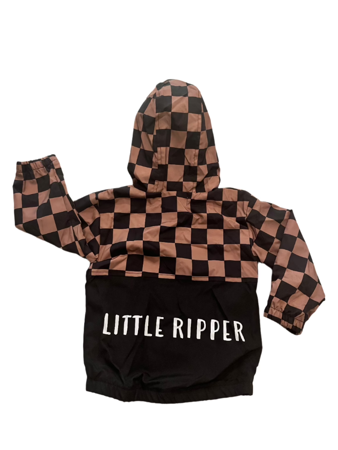 Checkered Fall Jacket | Little Ripper Windbreaker - Rippers & Rascals
