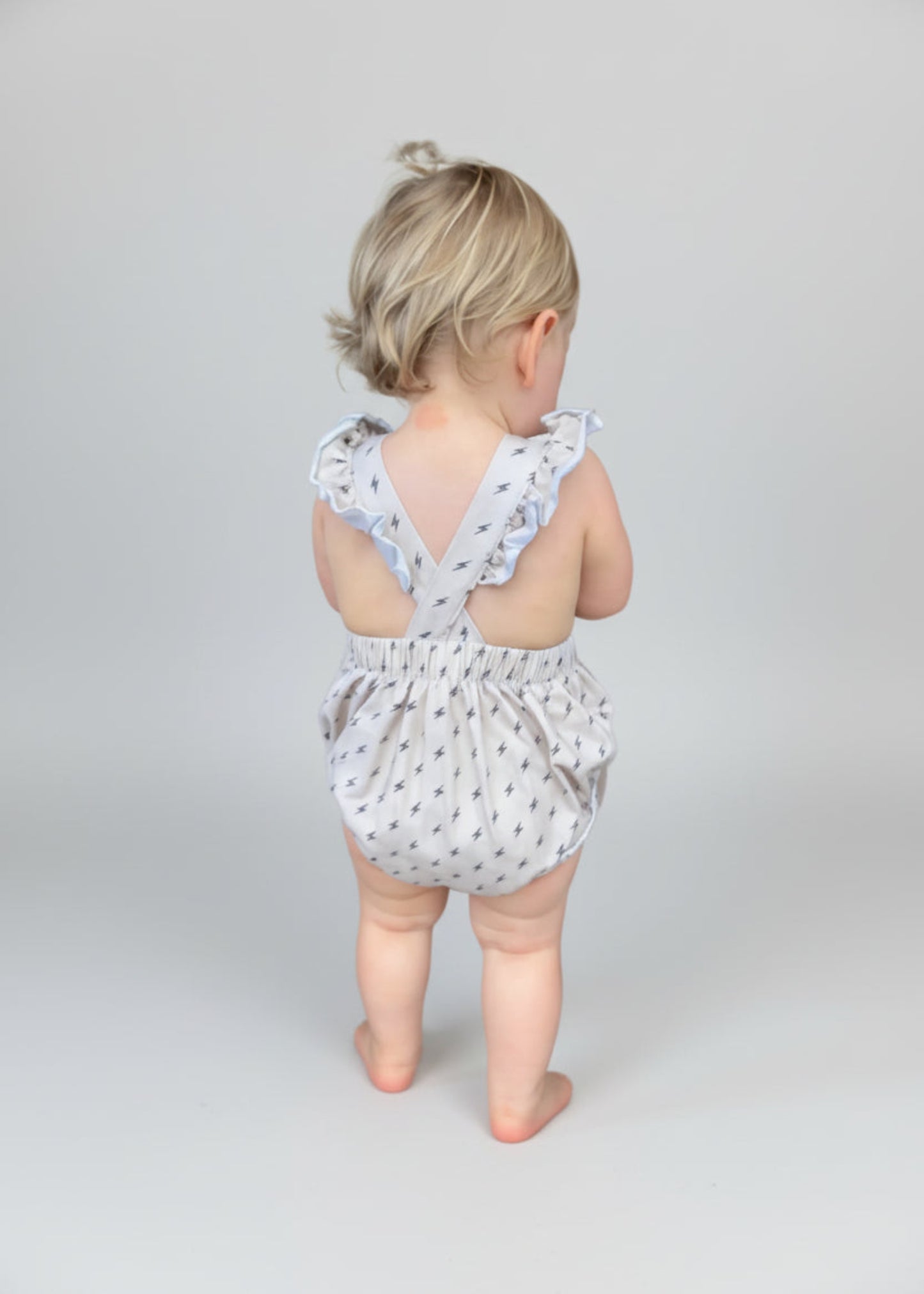 Baby & Toddler Lightning Bolt Romper | Matching Sibling Outfit