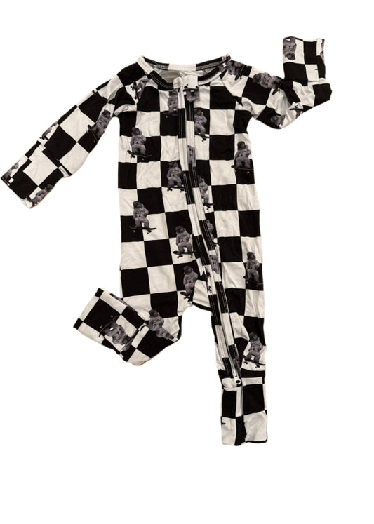 Bamboo Skateboarder Sleeper | Baby and Toddler Bamboo Pajamas - Rippers & Rascals