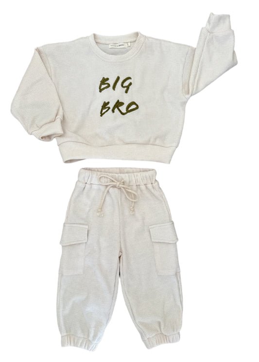 Big Brother Jogger Set | Toddler & Kids Matching Sibling Outfits - Rippers & Rascals