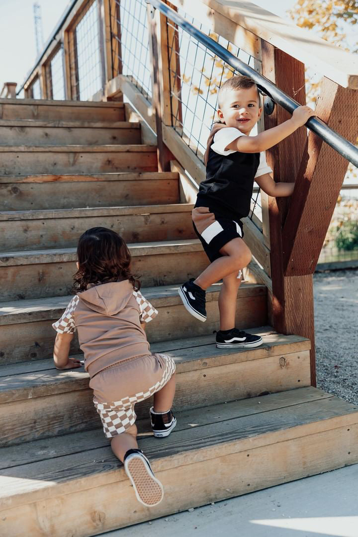 Theo Set | Checkered Boys' Outfit - Rippers & Rascals