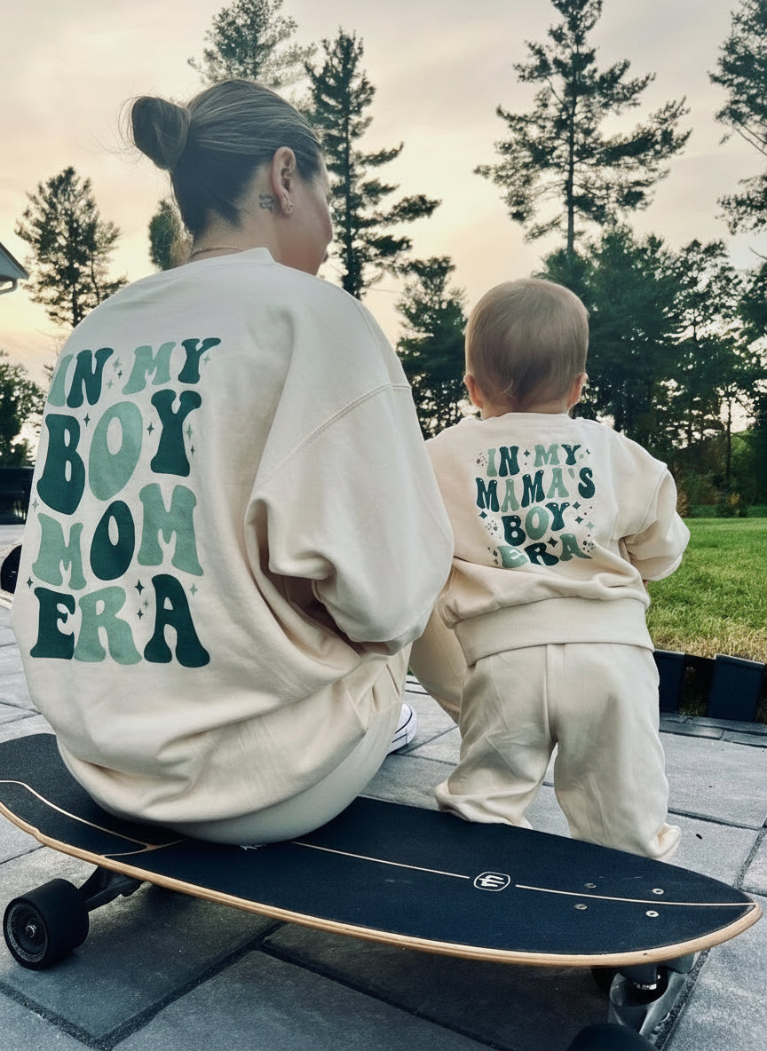 Women's Boy Mom Jogger Set | Matching Mom and Son Outfits - Rippers & Rascals