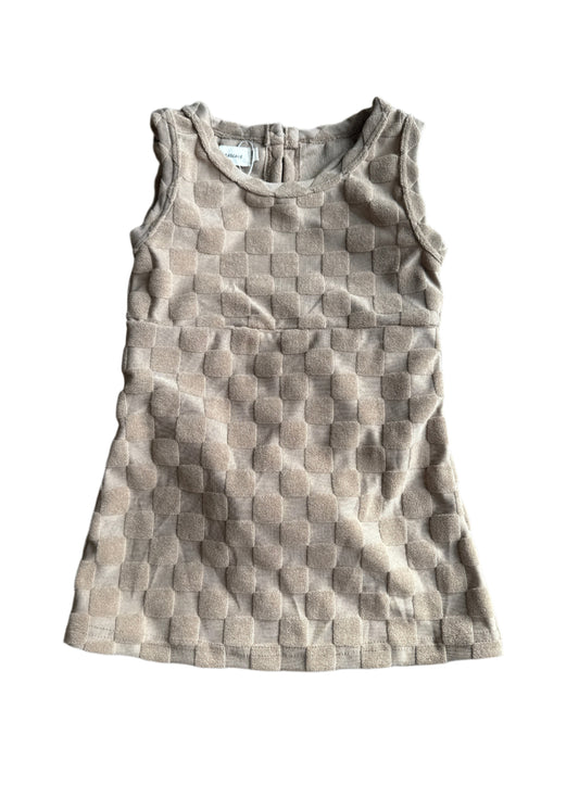 Toddler Girls Checkered Dress | Matching Sibling Outfit