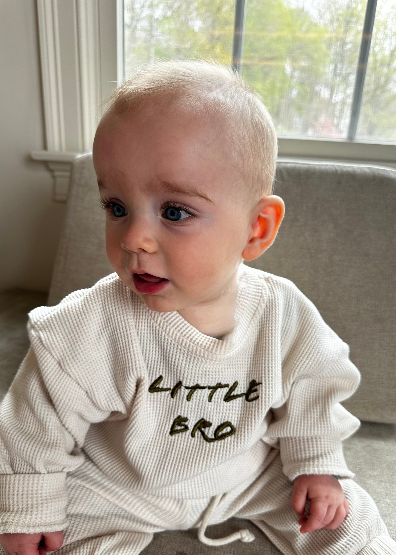 Little Brother Jogger Set | Baby & Toddler Matching Sibling Outfits - Rippers & Rascals