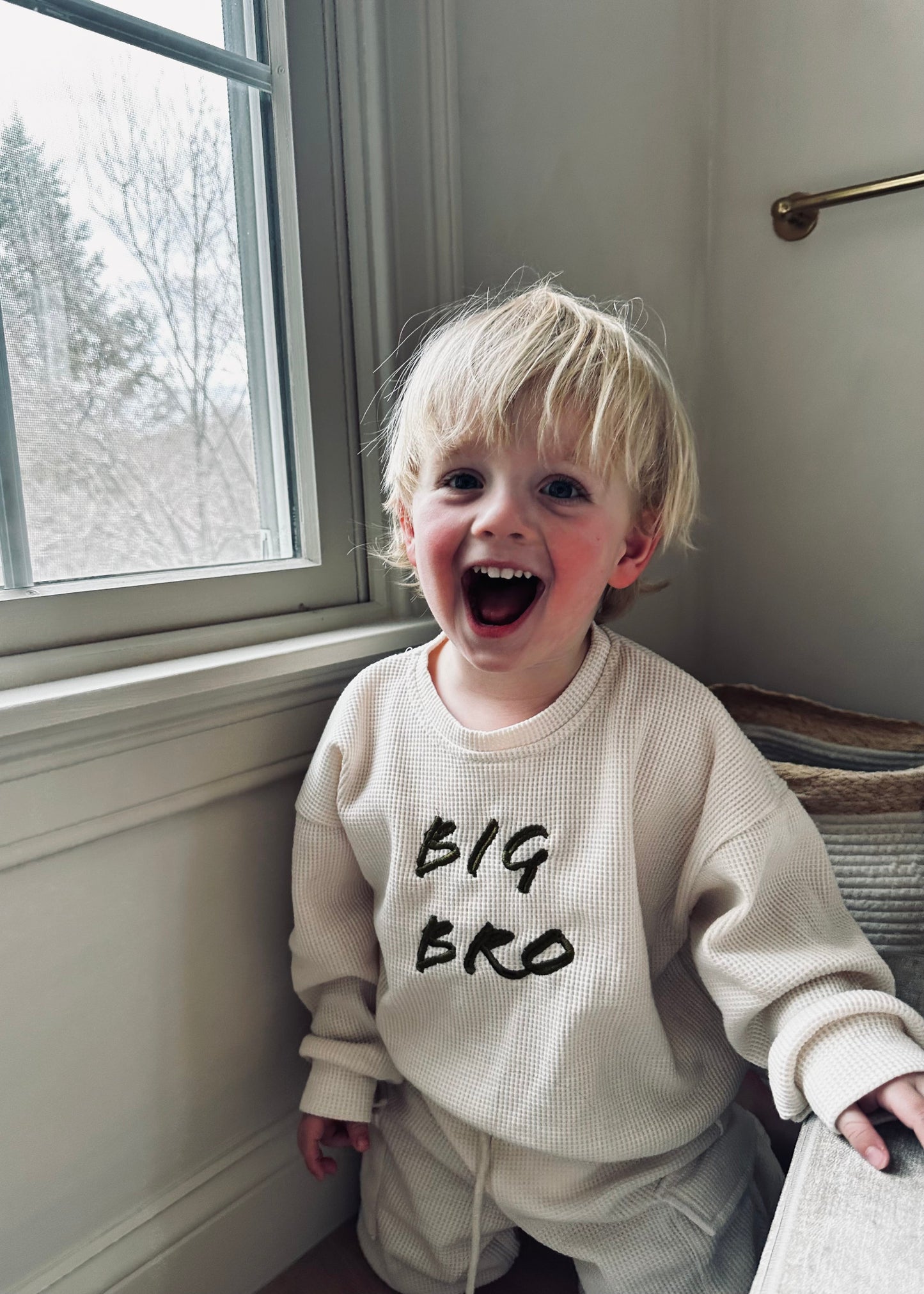 Big Brother Jogger Set | Toddler & Kids Matching Sibling Outfits - Rippers & Rascals