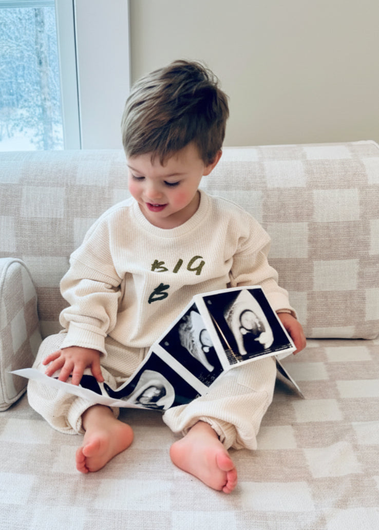 Big Brother Jogger Set | Toddler & Kids Matching Sibling Outfits - Rippers & Rascals