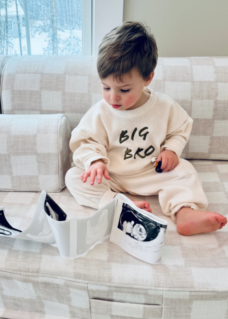 Big Brother Jogger Set | Toddler & Kids Matching Sibling Outfits - Rippers & Rascals