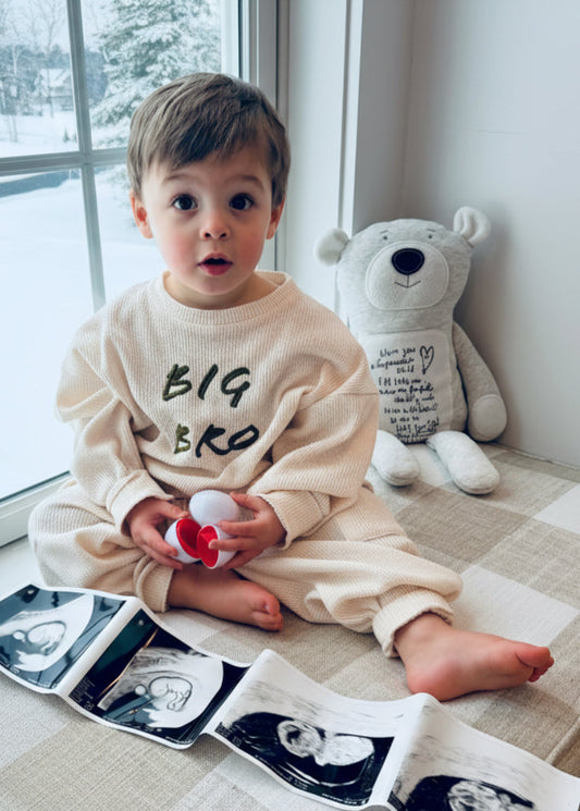 Big Brother Jogger Set | Toddler & Kids Matching Sibling Outfits - Rippers & Rascals