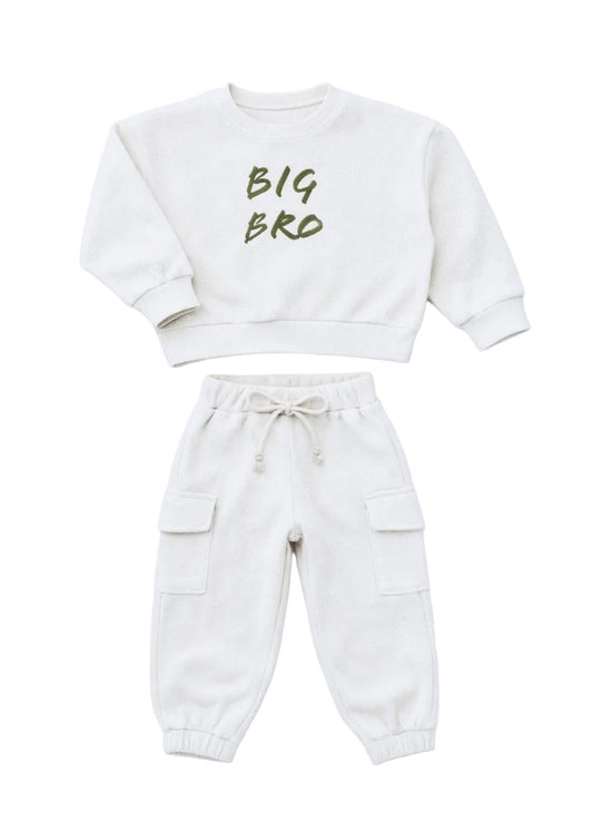 Big Brother Jogger Set | Toddler & Kids Matching Sibling Outfits - Rippers & Rascals