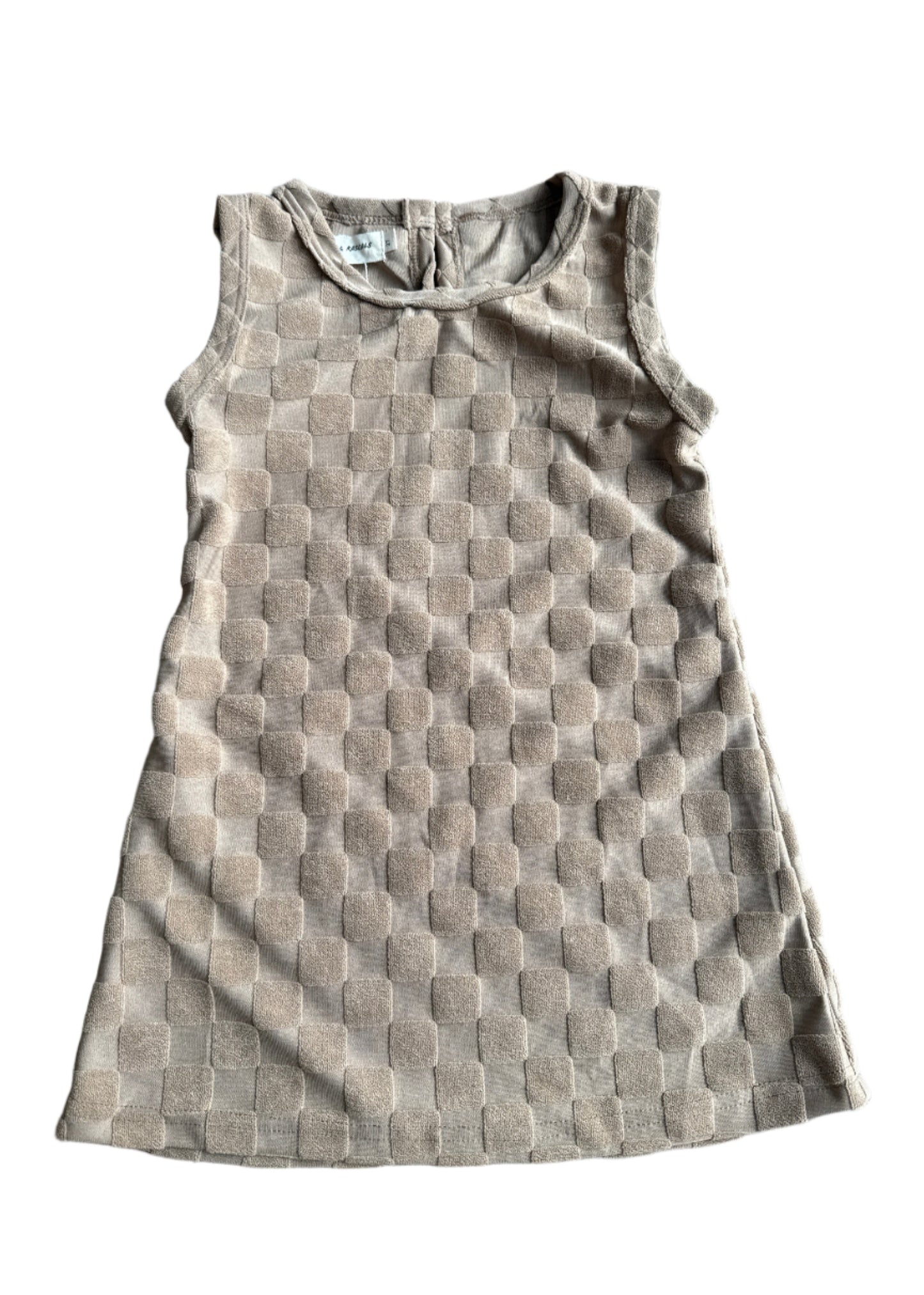 Toddler Girls Checkered Dress | Matching Sibling Outfit
