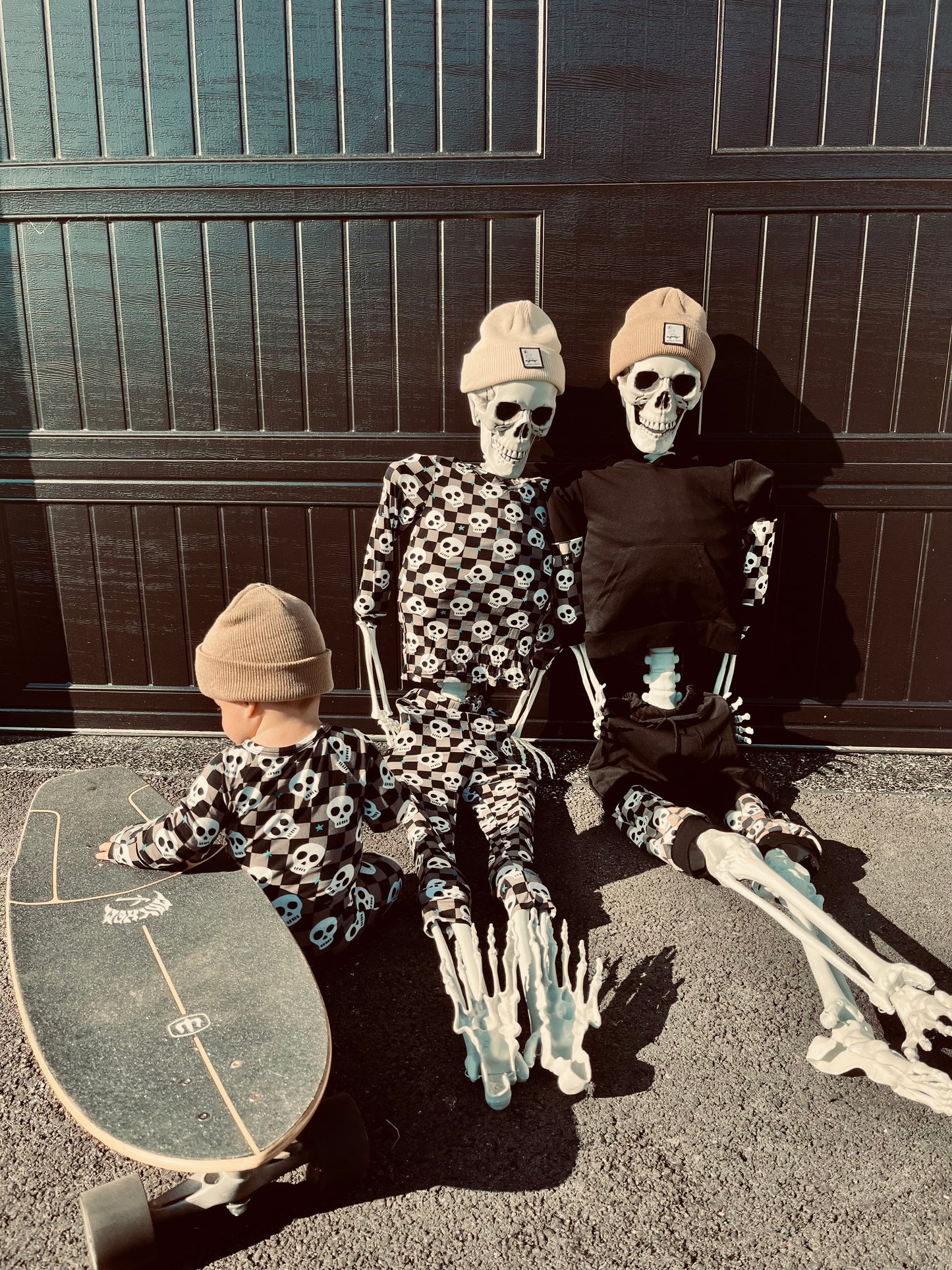 Spooky Skull Halloween Sleeper - Rippers & Rascals