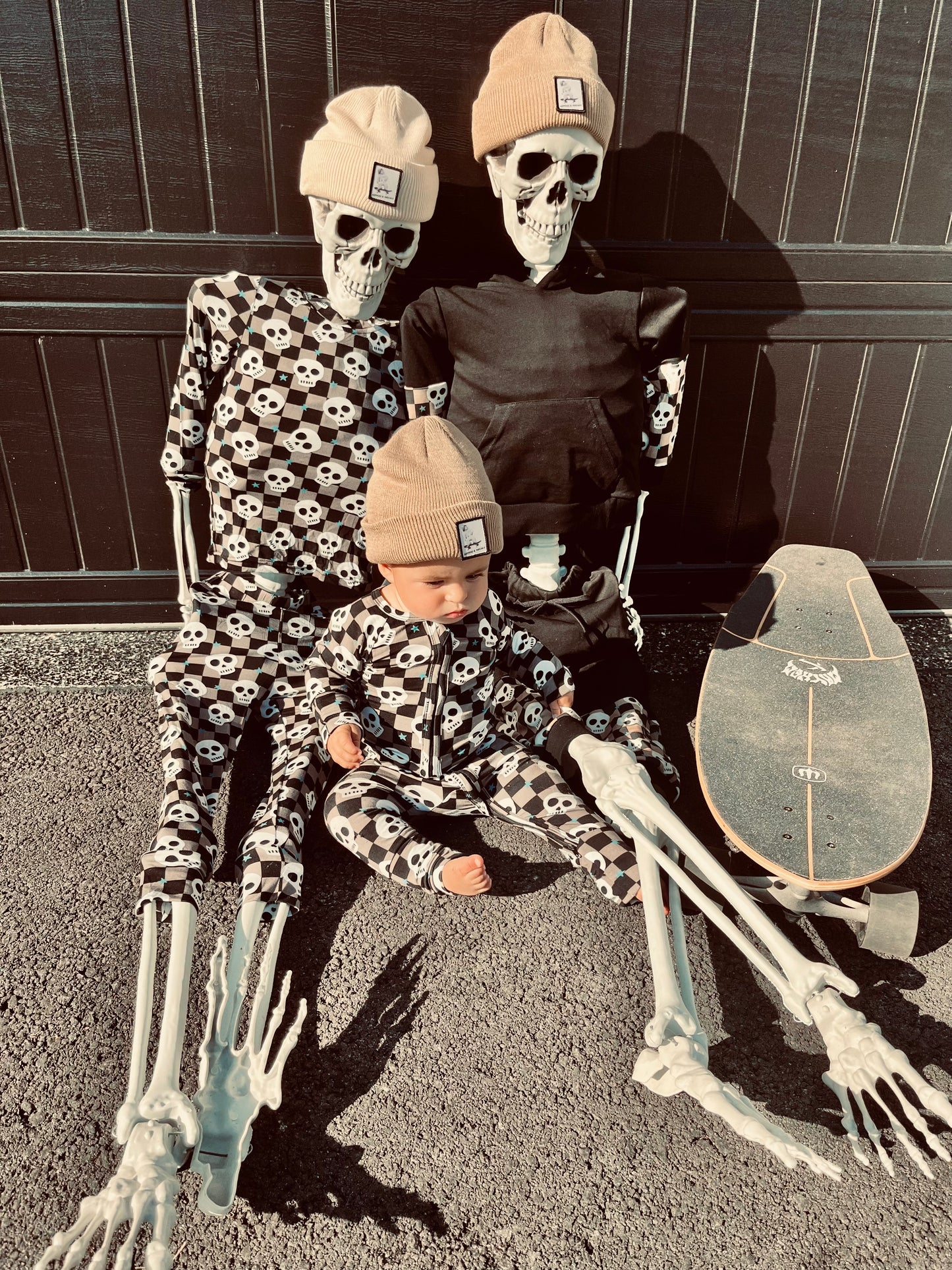 Spooky Skull Halloween Sleeper - Rippers & Rascals