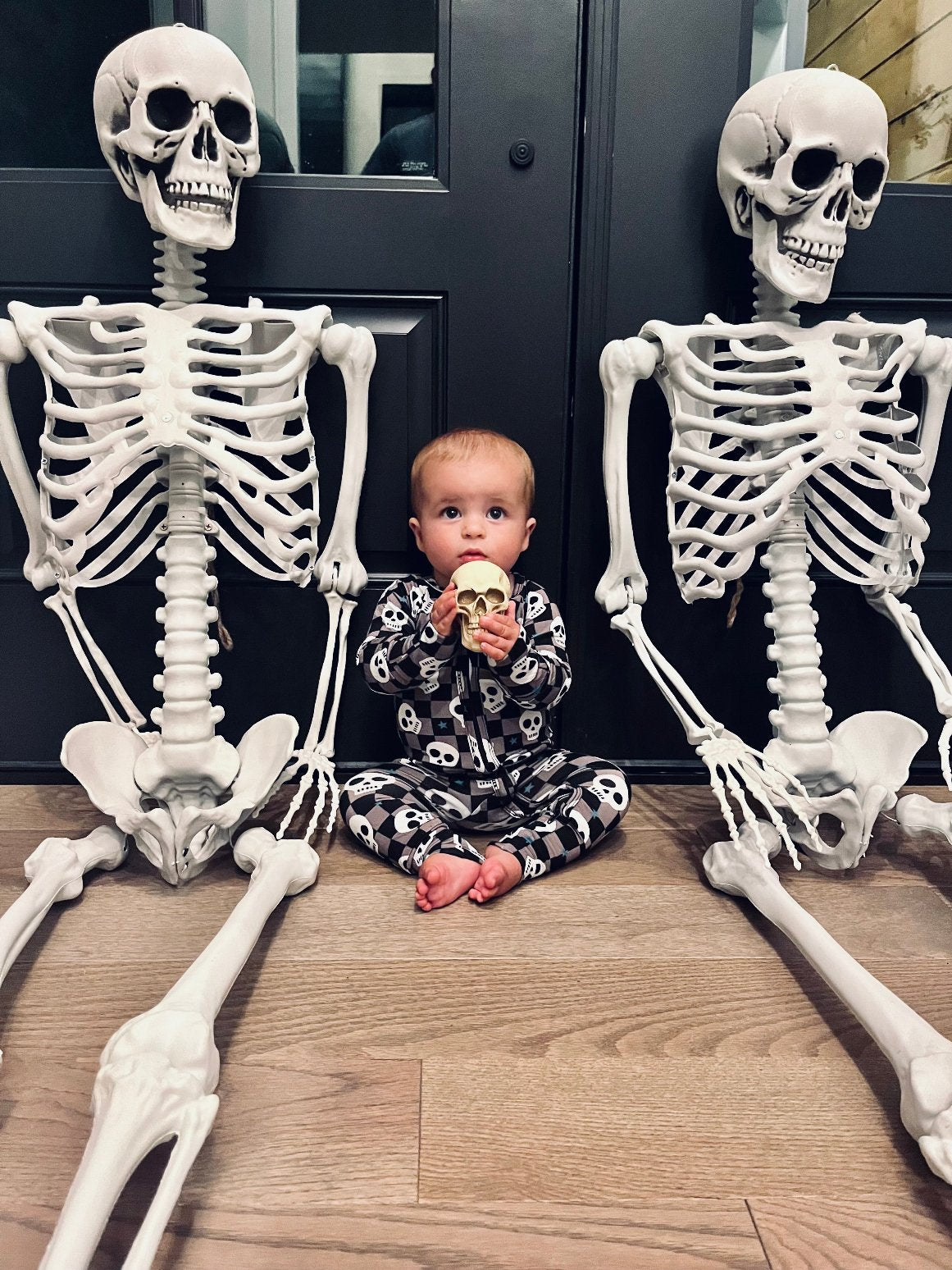 Spooky Skull Halloween Sleeper - Rippers & Rascals